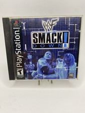 WWF Smackdown! For PlayStation 1 - Game, Case, And Manual + FAST Shipping! VGC