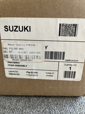 NEW Suzuki Marine Boat Fuel Filter / Water Separator 99105-20005