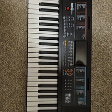 RockJam RJ549 49-Key Electronic Keyboard Black LCD Display Built-in Speaker
