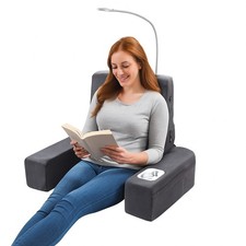 Carepeutic Back Rest Bed Lounger with Heated Vibration Back Massage KH265V