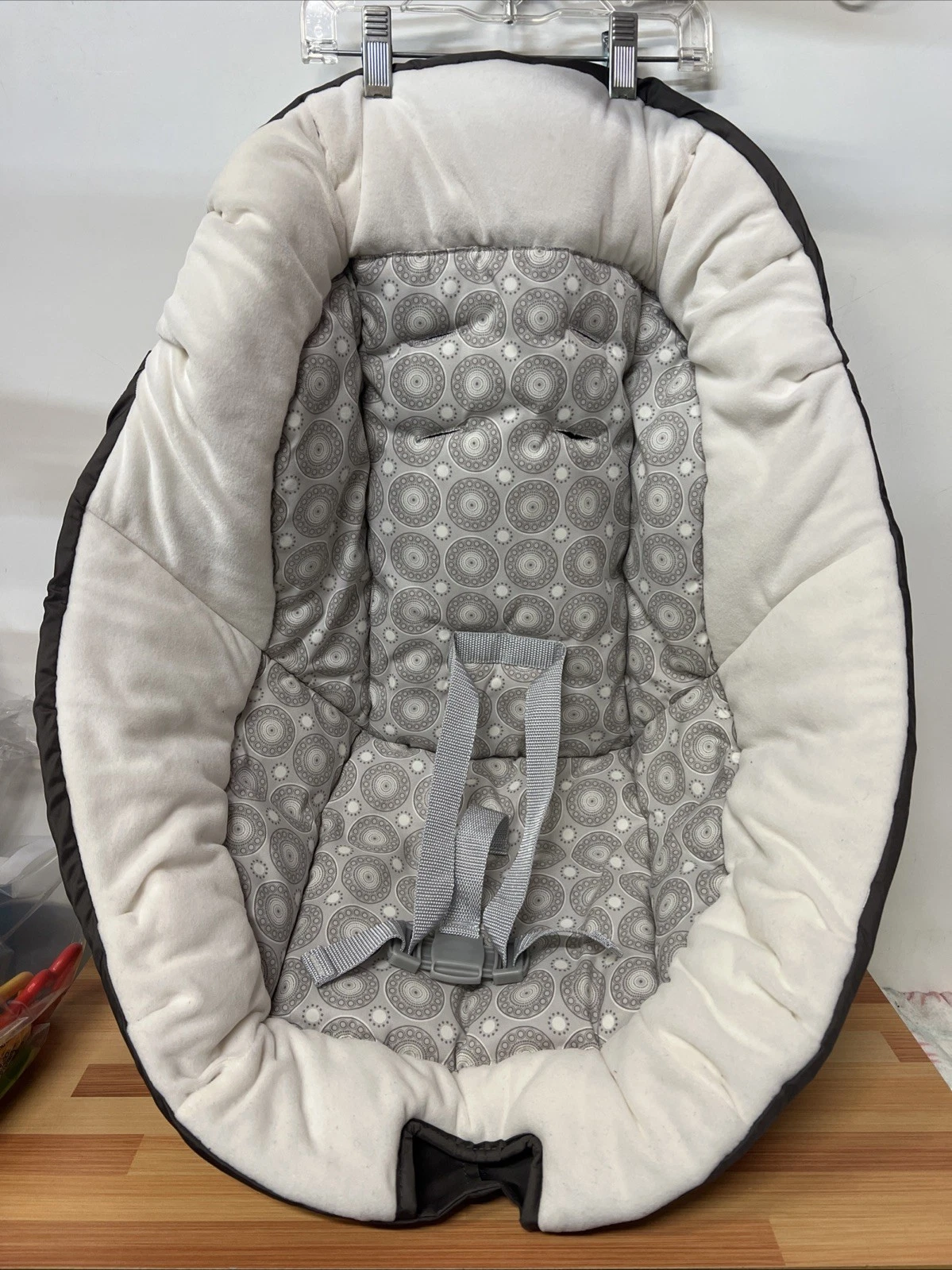 Graco Abbington Simple Sway Baby Swing Replacement Part Fabric Seat Cover Gray
Opens in a new window