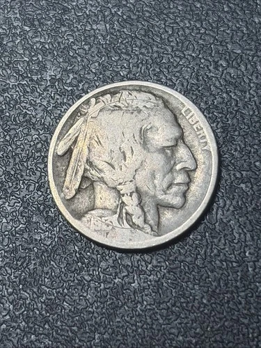 1913 D Type 2 Buffalo Nickel