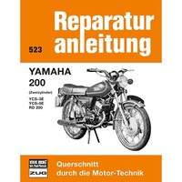 Yamaha 200 Zweizylinder YCS-3E/YCS-5E/RD 200 Baujahre Ab 1970 Werkstatthandbuch