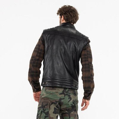 John Doe Storm Leather Vest Size 5XL