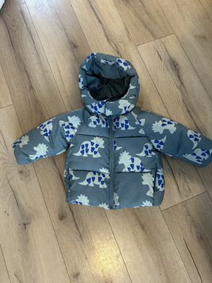 Zara Boys Dinosaur Puffer Jacket UK