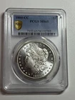 1884-CC Morgan Silver Dollar $1 PCGS MS65 High Grade Blast White