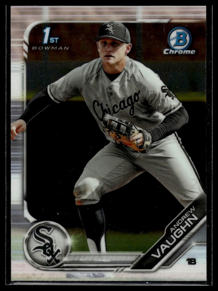 2019 Bowman Draft #BDC-100 Andrew Vaughn Chrome