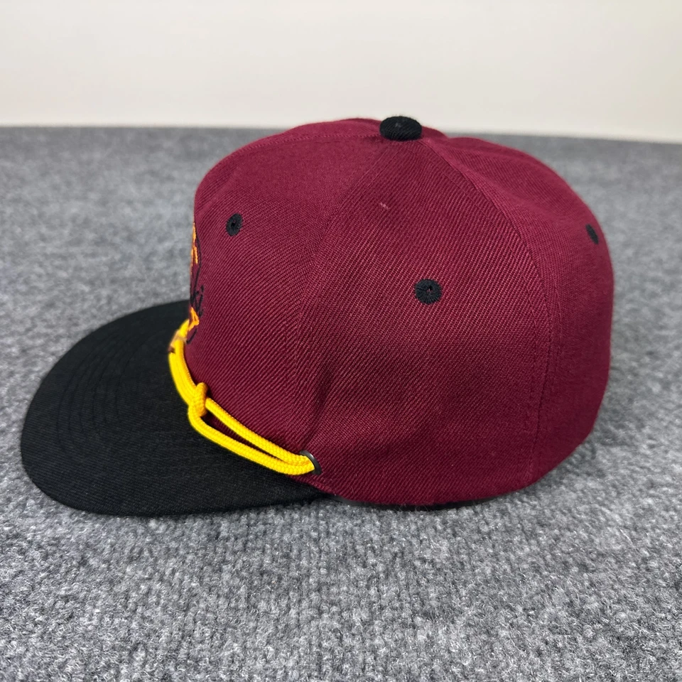 Arizona State Sun Devil Waterski Team Hat Rope Snapback Water Skiing Rare - Image 2 of 4
