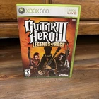 Guitar Hero III: Legends of Rock (Xbox 360, 2007) w/ Manual. Tested andWorks