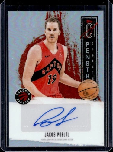 2025 Topps Signature Jakob Poeltl Base (RAW)