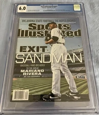 Mariano Rivera 09/23/13 SI Exit Sandman CGC 6.0 White Pages