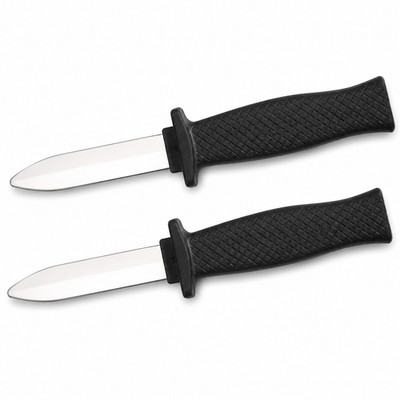 2X Trickmesser Klinge verschwindet - Theatermesser Show / Bühne Spielzeug Messer