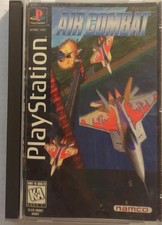 Air Combat (Sony PlayStation 1 PS1) Long Box  Complete w/Manual GD free shpg