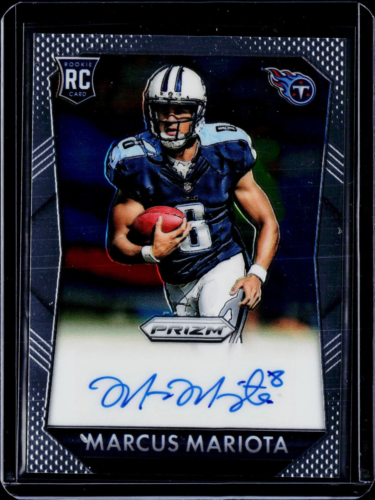 2015 Prizm Marcus Mariota Rookie Auto 