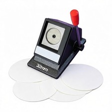 1-1/4" 32mm Desktop Stand Die Cutter Button Graphic Cutter Professional Tool