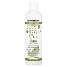 Super Shower Gel, Non-Soap, Vanilla Chai, 12 fl oz 355 ml 