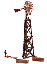 Woodland Scenics 5042 HO Scale Built Ready Old Windmill