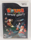 Worms: A Space Oddity (Nintendo Wii, 2008) Case,And Working Game