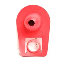 B-257RV Universal Heavy-Duty Anchor Toilet Repair Flapper -Red -4508002