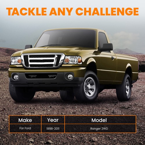 3" Front 1"-2" Rear Leveling Lift Kit fit For Ford Ranger 2WD 1998-2011 - Picture 4 of 12
