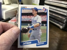 Jeff Huson 1990 Fleer Update #U-123 Rangers