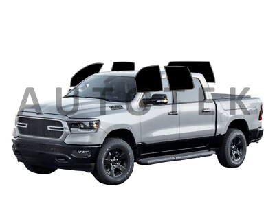 Window Tint PreCut All Sides + Rear Window Film Any Tint Shade % For All RAM