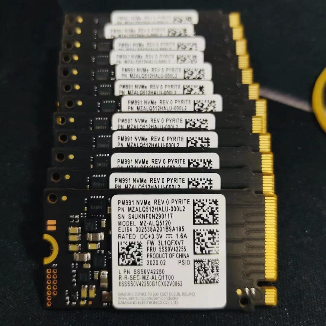 Samsung 512GB SSD M.2 PM991 NVME MZALQ512HALU-000L2 MZ-ALQ5120