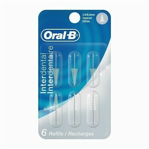 OralB Interdental Tapered Refills 6 Pack for sale online eBay