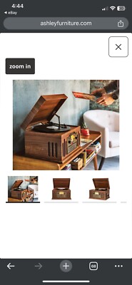 4 In 1 Crosly CR79 Pecan, Turntable, CD, Cassette, AM-FM | eBay