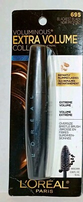  L'OREAL Voluminous Extra Volume Collagen Mascara 695 BLACKEST BLACK *Read 
