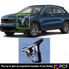 For Cadillac XT4 2024 Left Side Front Headlamp Cover Headlight Shell Lens Cover
