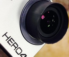 Sunshade FPV Sun Flare Flaring Camera Hood For Gopro HD Hero4 Hero3 Black Silver