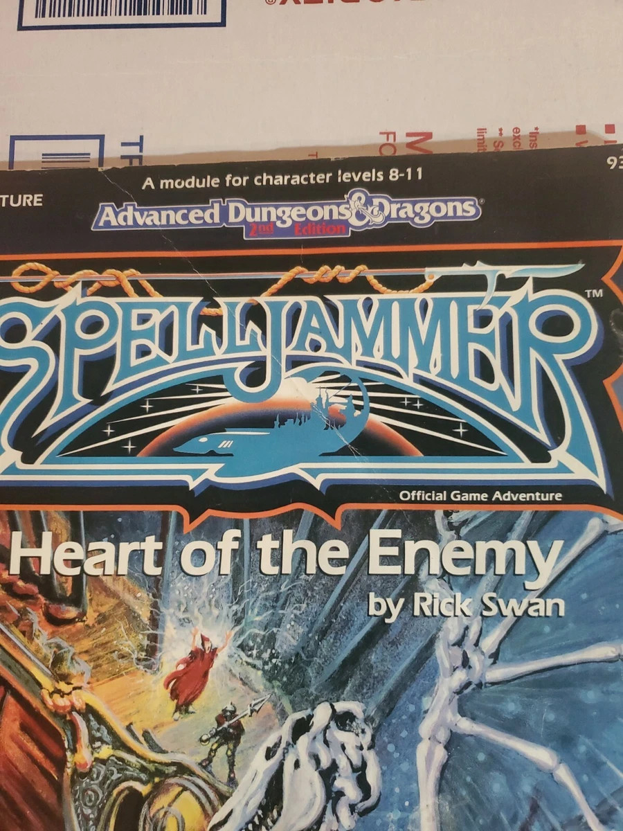 To Take An Enemy s Heart Spelljammer Heart of the Enemy No Map Dungeons & Dragons 2nd Edition SJQ1 9347 | eBay