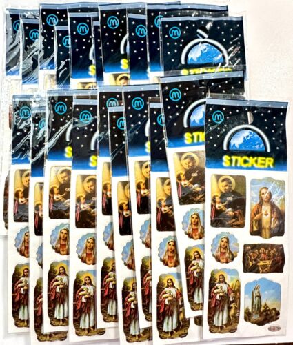 20 pkg Christian Stickers Wholesale Clearance Lot Scrapbooking Resale Papercraft