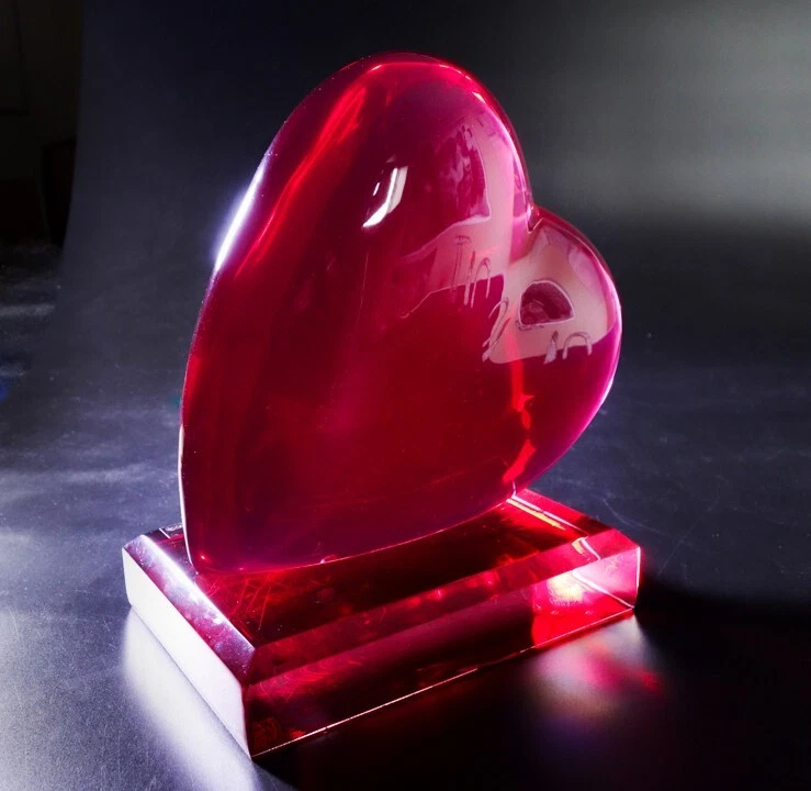 Pop Art by SHLOMI HAZIZA (NY, Israel)  "RED HEART" GIFT - BE MY VALENTINE - Image 3 of 4