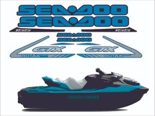 SEADOO GTX 155 2018 Graphics / Decal / Sticker Kit