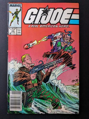 G.I. Joe: A Real American Hero #60 - Newsstand - Early Todd McFarlane Art!
