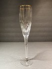 Gorgous Mikasa Crystal Rendezvous Gold Champagne Flute — photo 1