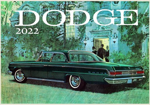 2022-wall-calendar-12pg-vintage-dodge-car-ad-magazine-illustrations