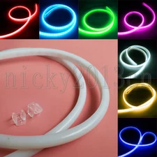 12V 2835 LED Neon Sign Tube Light Strip Belt Slim Thin 120LEDs/m Rope