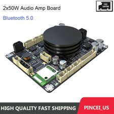2x50W Audio Amp Board Bluetooth 5.0 Amplifier Board JAB2-250 W/ DSP DIY Speakers