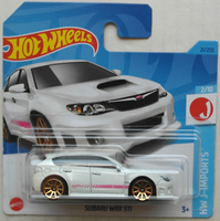 Hot Wheels Subaru Wrx Sti Weiß Hw J-Imports Neu/Ovp Auto Car Pkw Mattel White