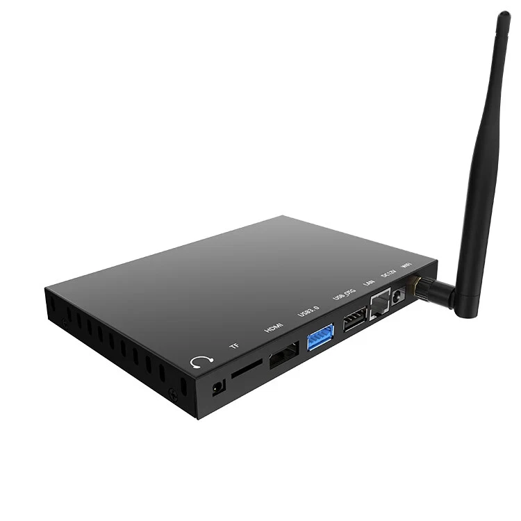 Hot Sale  Smart Mini Computer RK3566 Fanless Android Linux Industrial Mini PC - Image 4 of 4