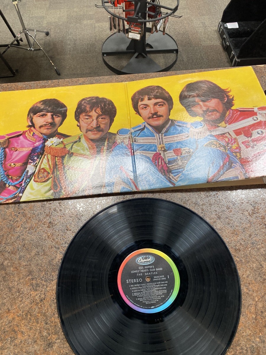 【LP】THE BEATLES　SGT.PEPPER'S LONELY HEAR The Beatles^George Harrison^Ringo Starr^Paul McCartney^John