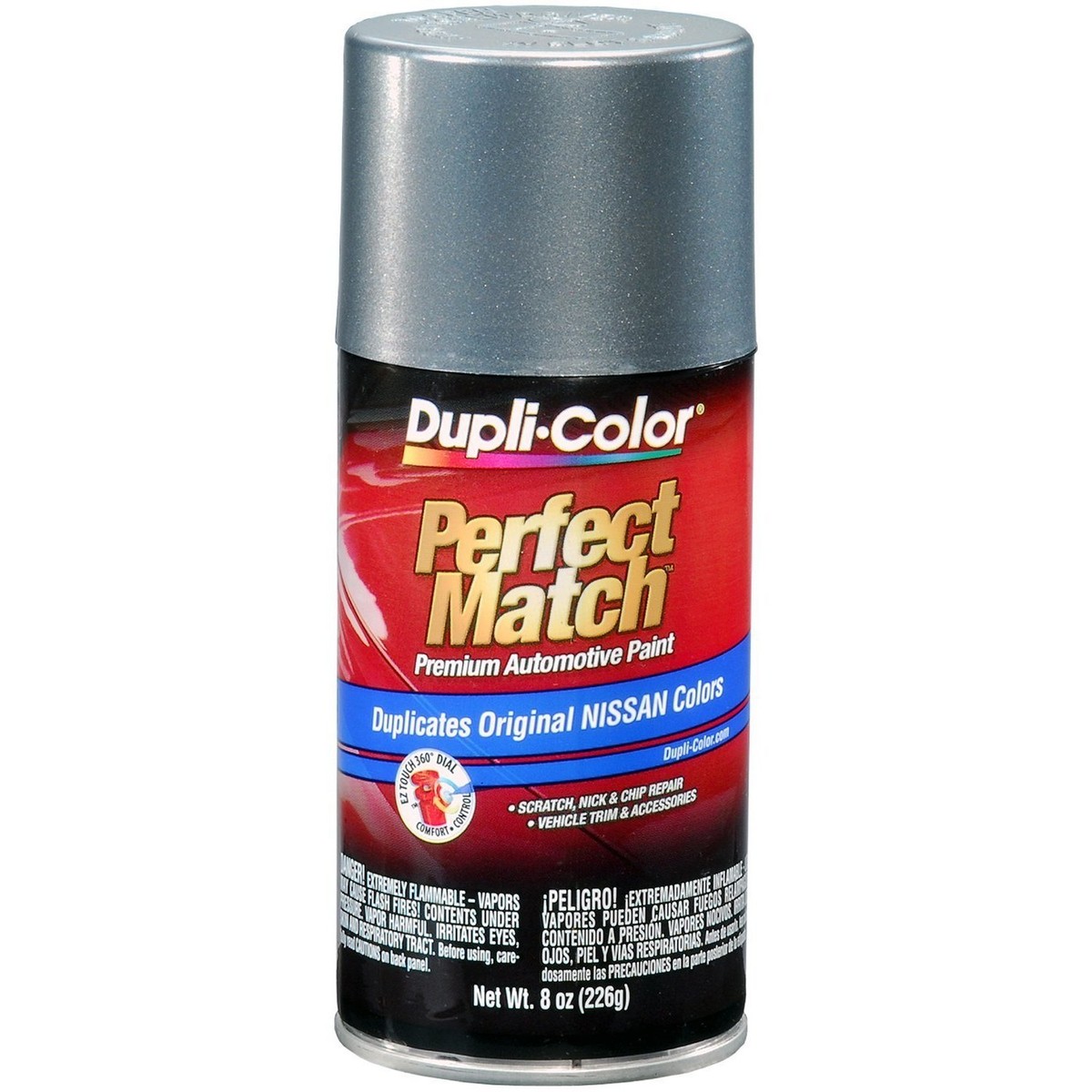 perry Duplicolor BNS0604 For Nissan Code W40 Precision Gray 8 oz