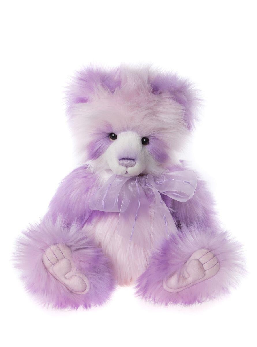 Charlie Bears 2023 Annette Beautiful Pink Plush Panda Teddy Bear