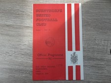 Scunthorpe v Southend.     7th October 1969           Division 4