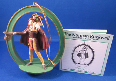 Norman Rockwell's ''TINY TIM'' Sept.1988/Roc 13 Christmas Ornament Collection!! 