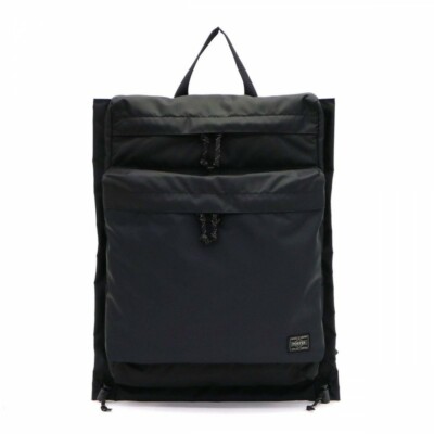Yoshida Bag Porter Force Backpack – Military Style, Olive Drab/Navy, 9L Capacity, Made In Japan - View #11