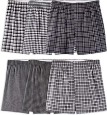 Fruit of the Loom Men's Cotton Stretch Boxer Shorts